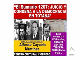 Sumaria 1207 Fusilamientos franquistas en Totana 1